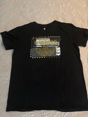 Adidas Original Japanese Gold Leaf Trefoil TShirt